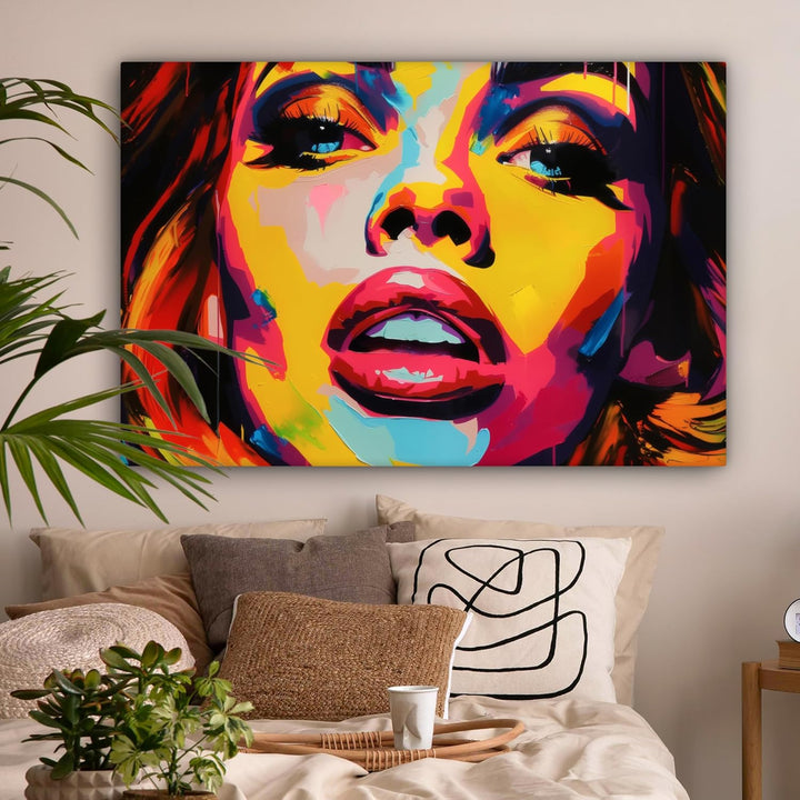 MuchoWow© Leinwandbild Gross 120x80 cm XXL Dekoration Wohnzimmer Bilder Pictures Wall Decoration Liv