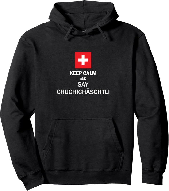 Chuchichäschtli Schweiz Schweizer Schweizerdeutsch Geschenk Pullover Hoodie