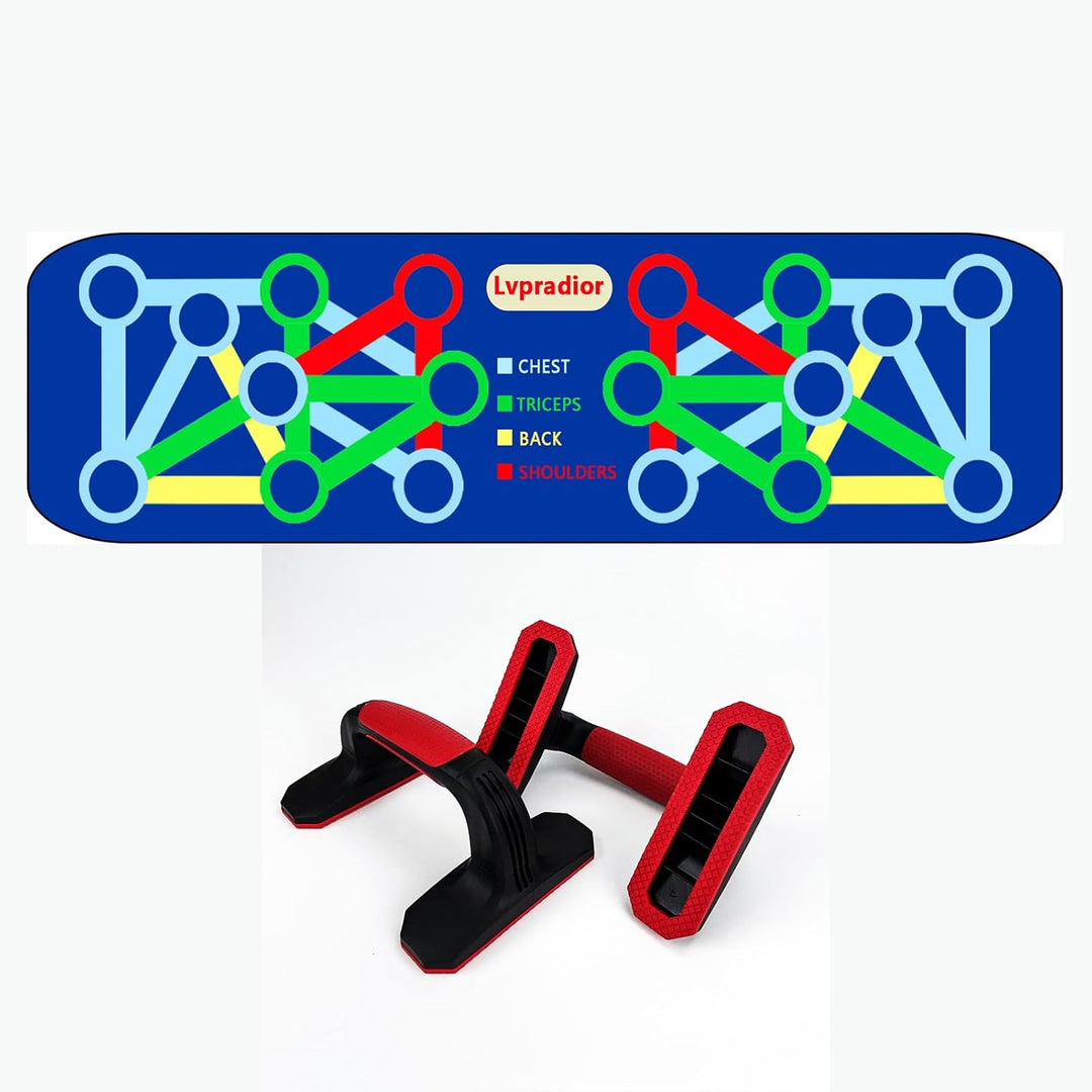 Push Up Board, Multi-function Home Gym Equipment, Portable Pushup Stands Exercise Board for Effectiv
