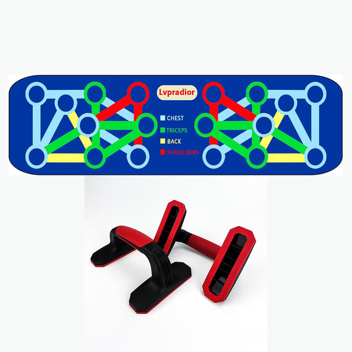 Push Up Board, Multi-function Home Gym Equipment, Portable Pushup Stands Exercise Board for Effectiv