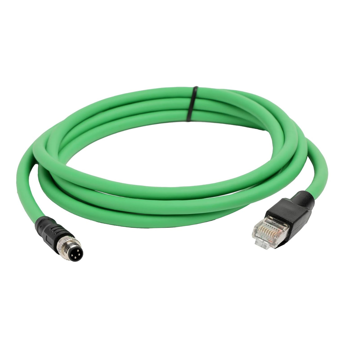 M8 4-position RJ45 Cat5e EtherCAT-Kabel für Beckhoff Aktuator-Sensor EtherNet Profinet Feldbus indus