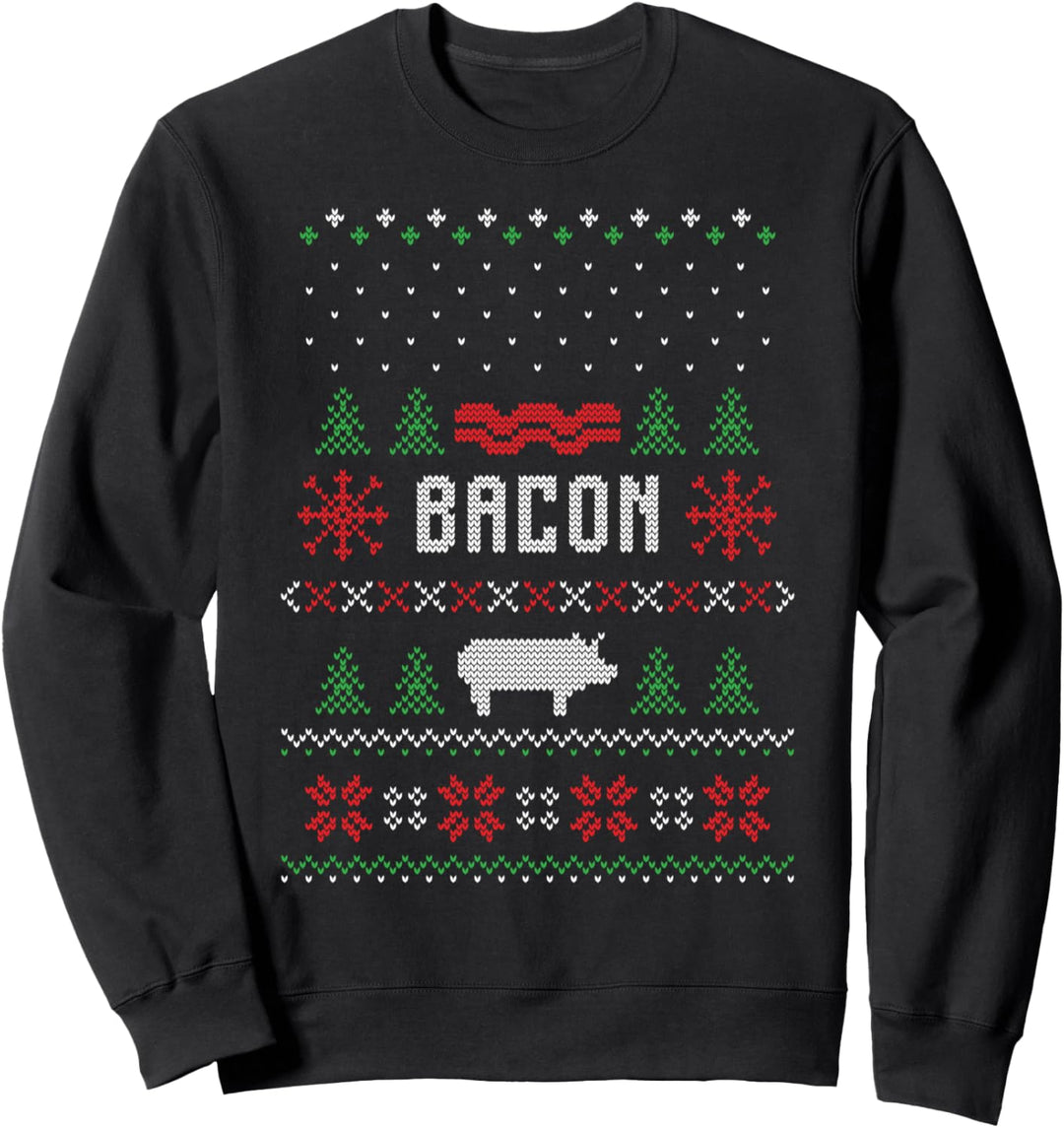 Ugly Christmas Sweater Ugly Sweater Speck Schwein Sweatshirt