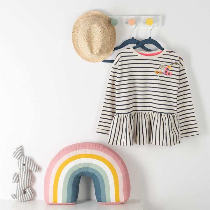 Laleni Kinderkleiderbügel 50 Stück + Samtbezug - platzsparende Kleiderbügel Kinder - 360° drehbare K