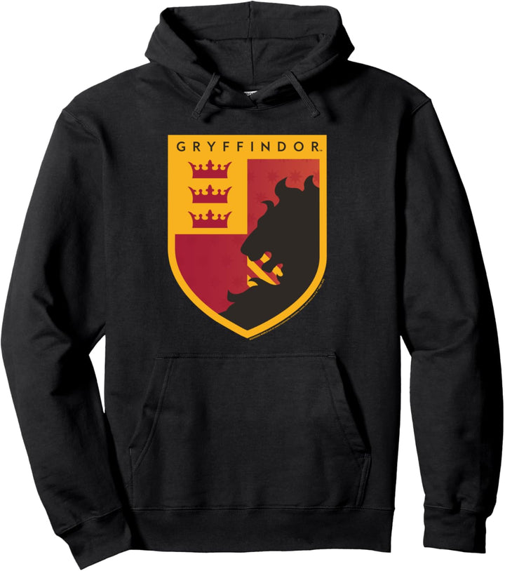 Harry Potter Gryffindor Crown Shield Pullover Hoodie
