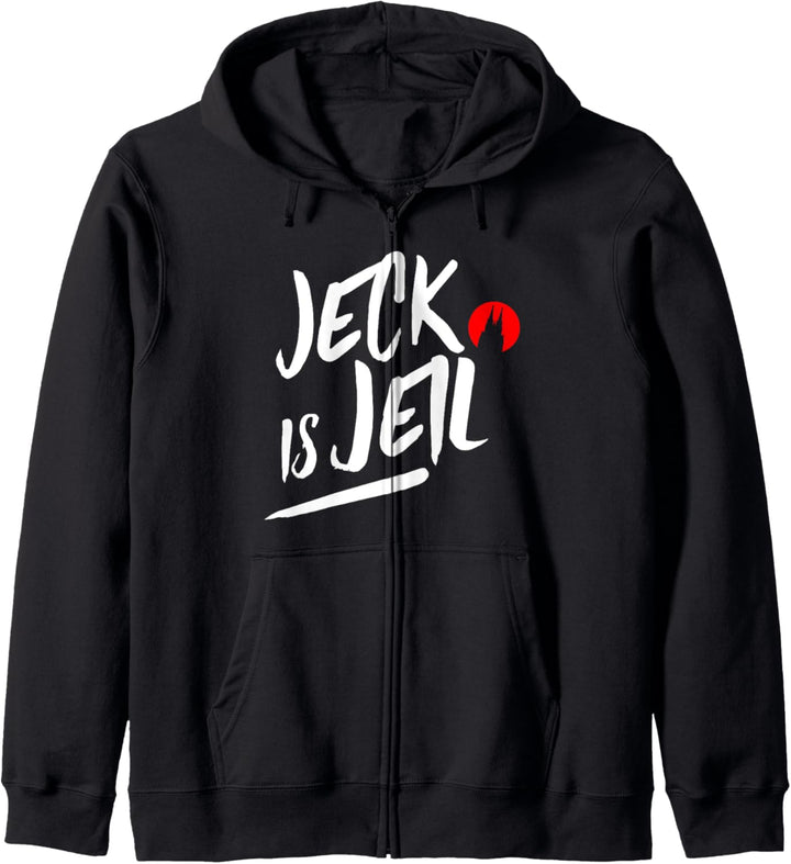 Jeck is Jeil - Kölner Karneval Kapuzenjacke