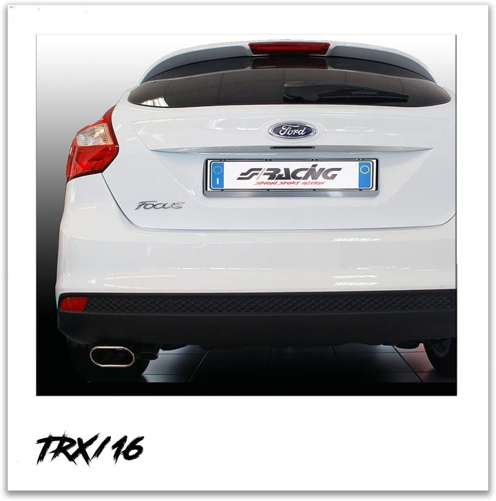 Simoni Racing TRX/16 Exhaust Tip Rectangular, Inox