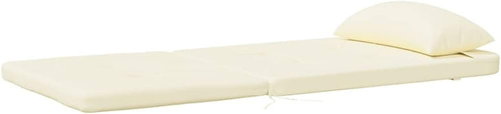 vidaXL Adirondack-Auflagen 2 STK. Creme Oxford-Gewebe, Creme