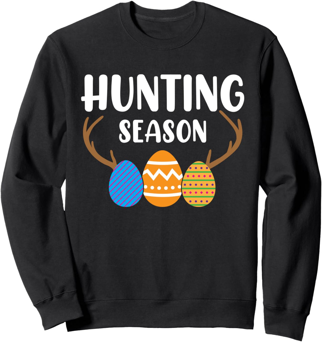 Niedliche Ostereierjagd Saison Jungen Mädchen Kinder Sweatshirt