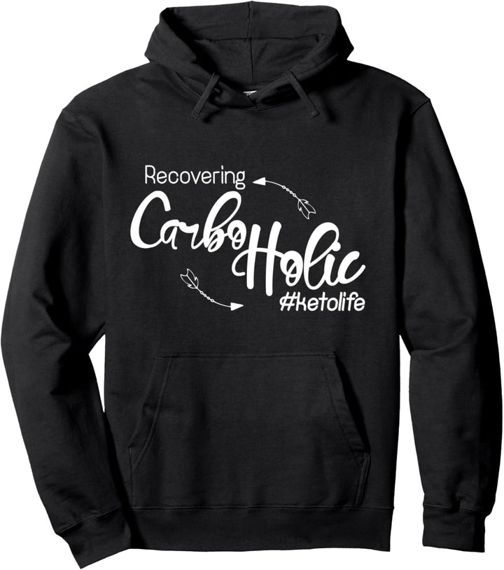 Carboholic Keto Lifestyle Geschenk Ketogene Diät Pullover Hoodie