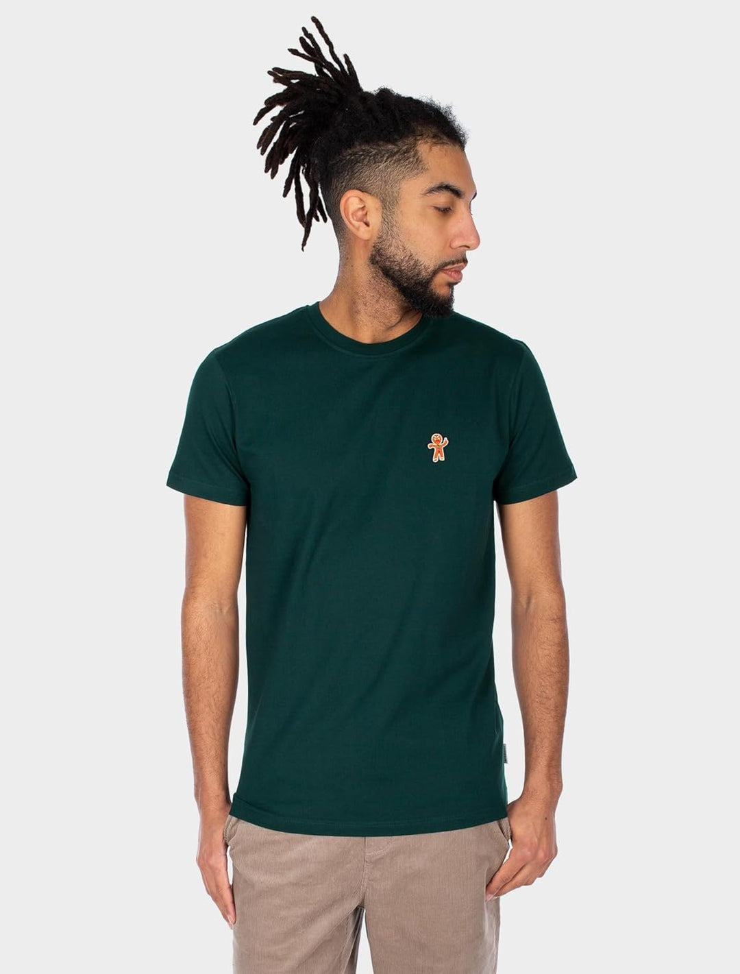 IRIEDAILY Herren T-Shirt COOKIEMAN EMB Regular Fit M Nightforest, M Nightforest