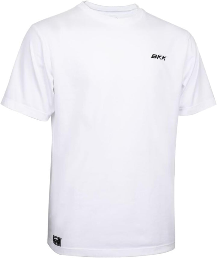 BKK Short Sleeve Casual Shirt - Brand Values Pike - White - T-Shirt XL, XL