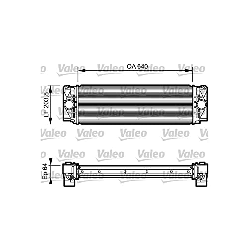 VALEO Turbokühler Ladeluftkühler 818732