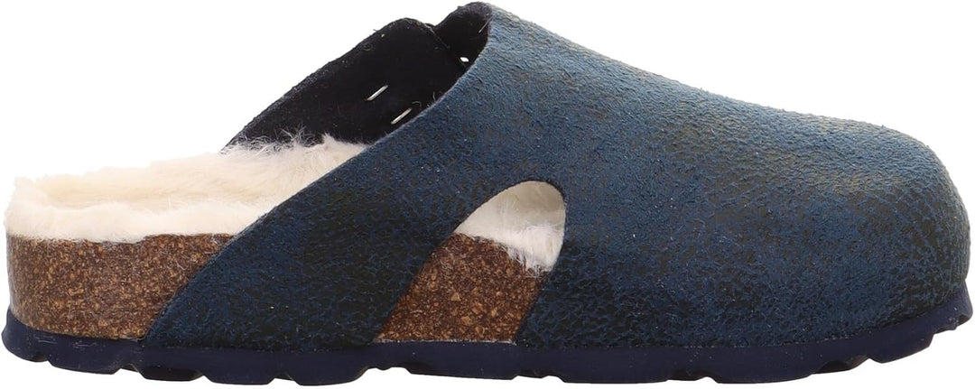Superfit Mädchen Fussbettpantoffel Hausschuh 36 EU Blau Mehrfarbig 8030, 36 EU Blau Mehrfarbig 8030