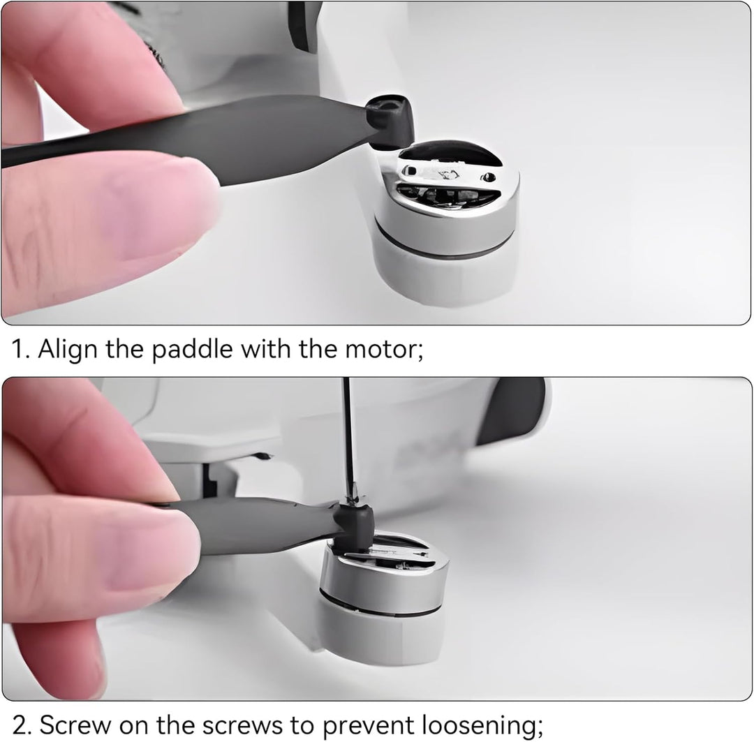 Propeller für DJI Mini 4K/2/SE/2 SE Drohnen Propellerschutz Landegestell Propellerhalterschutz Gimba