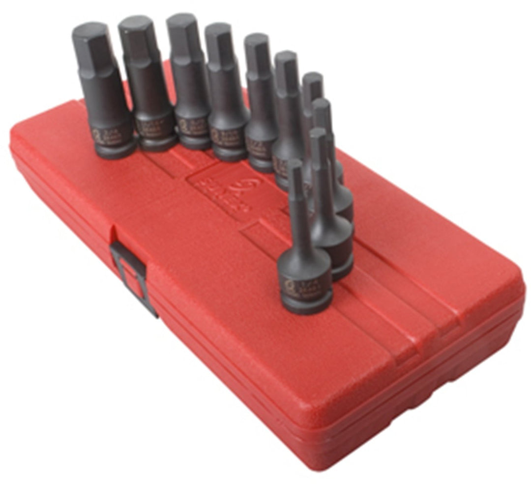 Sunex 2637 1/2 Drive metrisch und SAE Auswirkungen Hex Driver Master Set, 20, 2638 SAE Sechskantschl
