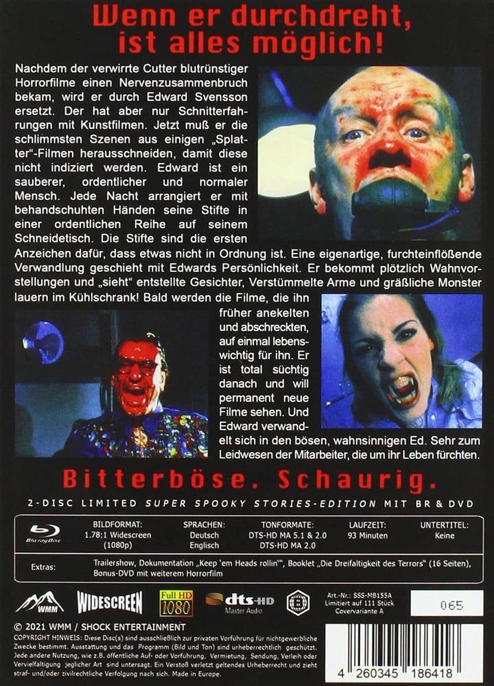 Evil Ed - Unrated - Mediabook - Cover A - Limited Edition auf 111 Stück (+ Bonus-DVD) [Blu-ray], Blu