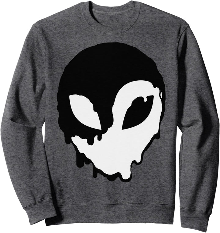 Trendy Alien Head Yin &amp; Yang Sweatshirt