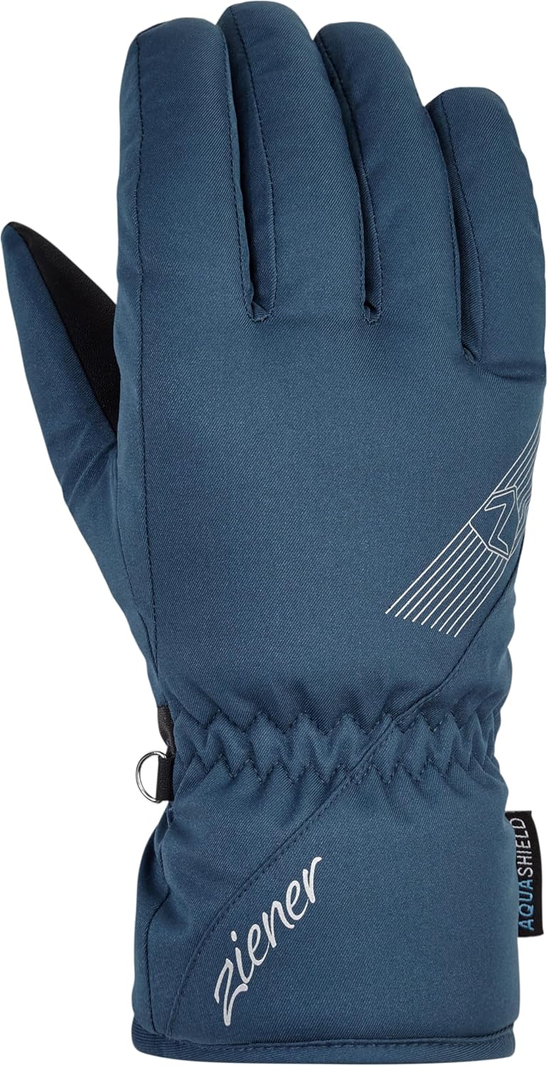 Ziener Damen KORENA Ski-Handschuhe/Wintersport | wasserdicht, atmungsaktiv 6.5 hale navy, 6.5 hale n