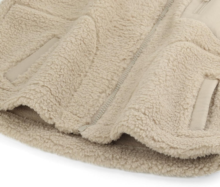 Kleinkind Kinder Polarfleece Weste Verdicken Kinder Stehkragen Reissverschluss Ärmellose Jacke Elter