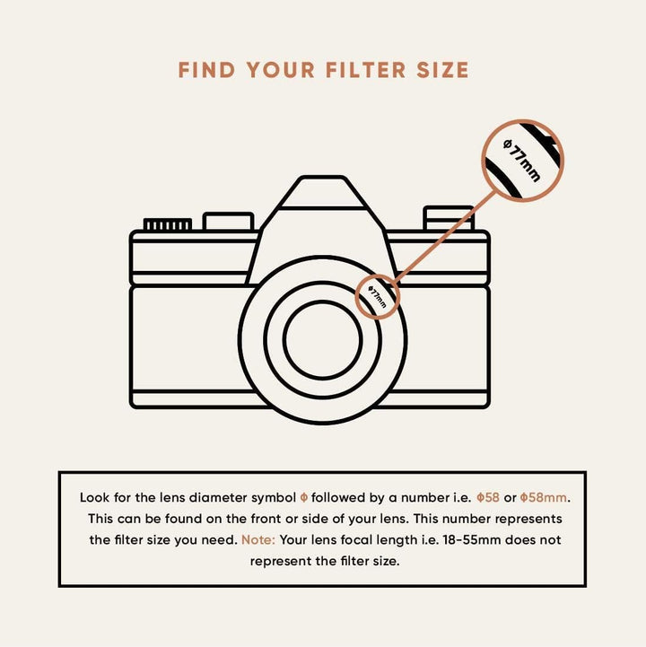 Gobe NDX 58 mm Variabler Graufilter ND2-400 ND Filter (1Peak) 58mm, 58mm