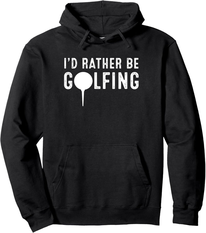 Golfplatz Golfer Pullover Hoodie