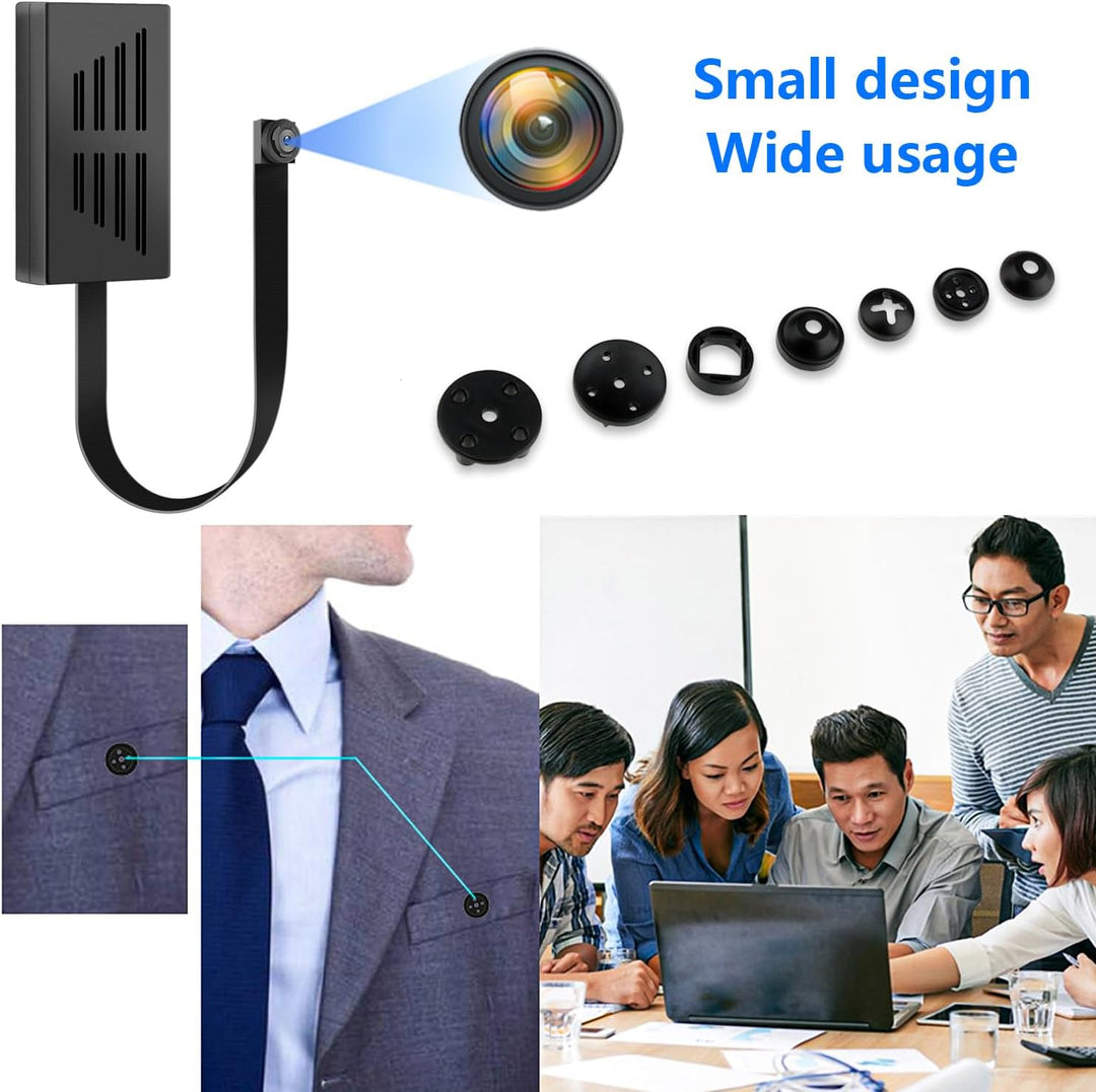Mini Kamera, HD 1080P Mini Cam Überwachungskamera, Tragbare Kleine DIY Videokamera Sicherheitskamera