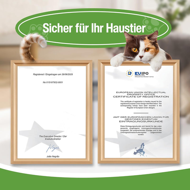24 x Katzenbrunnen innovatives Austauschfilter-Set – Kompatibel mit PrettyPaw Modellen – Herz-Design