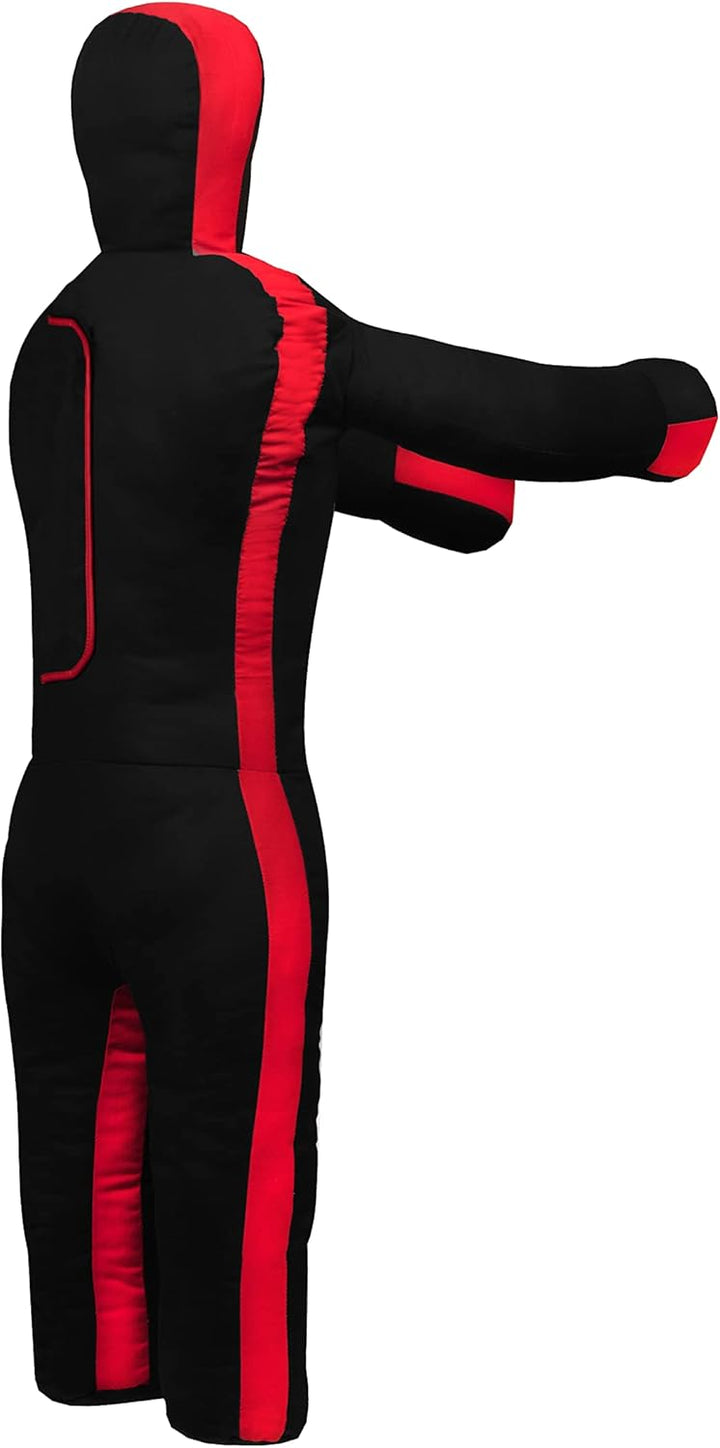 Lisaro Judo Dummy Schnuller Gr. 130/145/160/170cm | Box-Dummies | Canvac | schwarz-rot | UNGEFÜLLT |