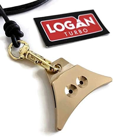 Logan Whistles Turbo massivem Messing Sheepdog Whistle, Whistle nur