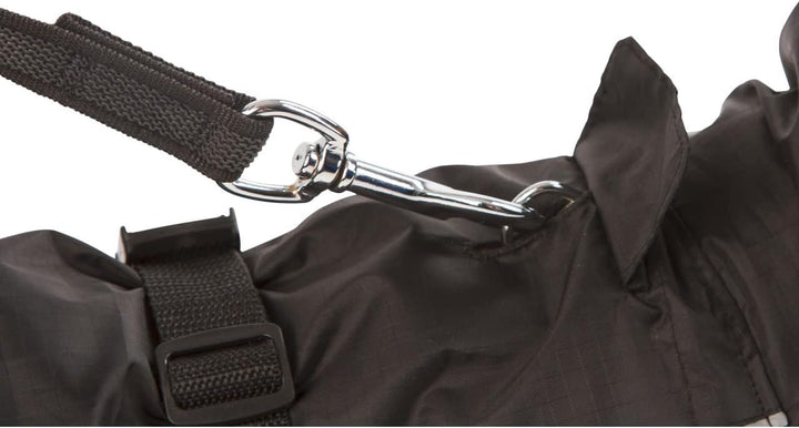 Kerbl Pet Regenmantel Forks schwarz XL, 50cm, XL