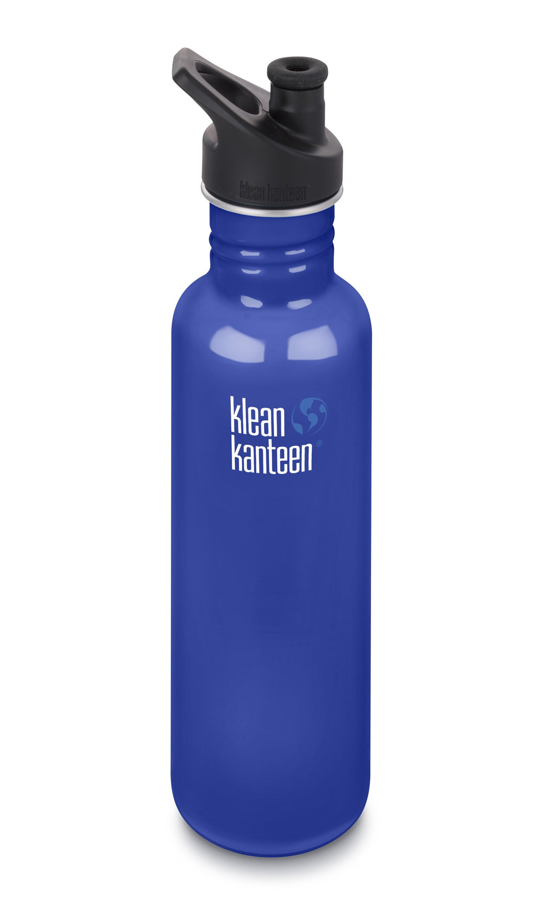 Klean Kanteen Classic Trinkflasche Coastal Waters mit Sport 3.0 800ml/27oz, 800ml