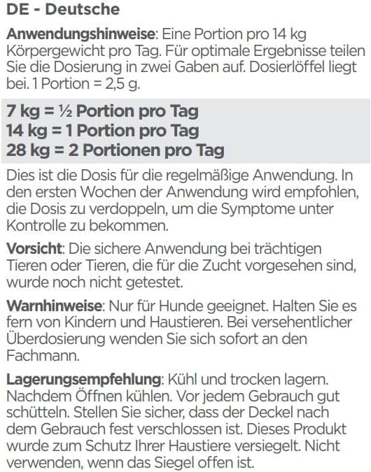 maxxipaws - maxxiSAMe SAM-e Ergänzungsfutter für Hunde -Unterstützung der Leberfunktion &amp; Kognitiver