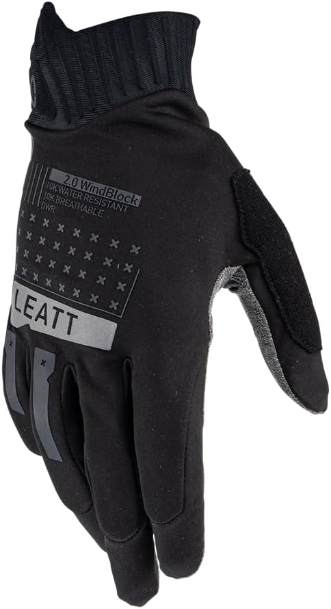 Leatt Men's MTB 2.0 Windblock Gloves XL Schwarz, XL Schwarz