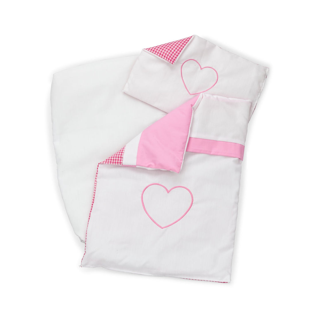 Woet New Classic Toys – 0746 – Zubehör für Puppe – Einem für Kinderwagen – Weiss/Rosa