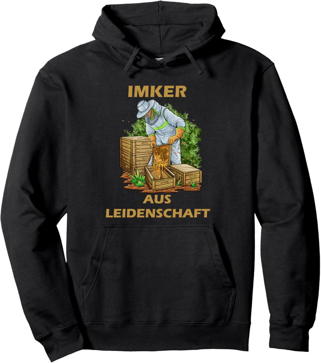 Imker Imkerei Honig Wabe Biene Bienenzüchter Pullover Hoodie