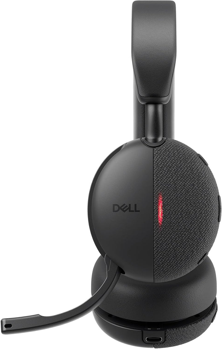 Dell WL5024 Pro Wireless ANC Headset - Hybrid Active Noise Cancellation, AI-Based Noise Cancellation