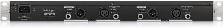 Behringer ULTRAGAIN PRO MIC2200 Audiophiler Röhrenmikrofon/Line-Vorverstärker ULTRAGAIN PRO MIC2200