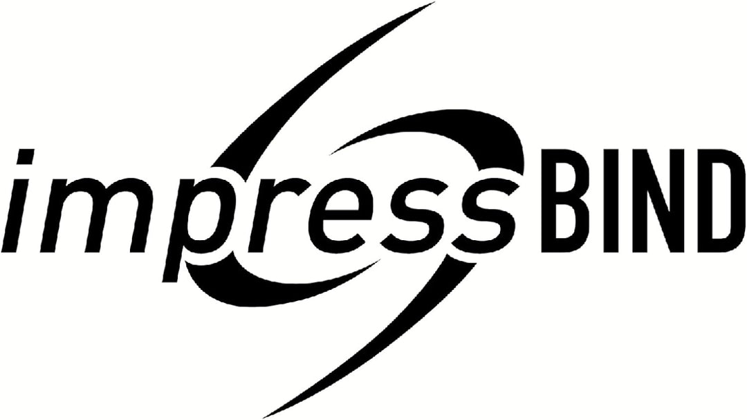 Leitz 73900001 Buchbindemappe impressBIND, Hard Cover, A4, 3,5 mm, 10 Stück, weiss Weiss, Weiss