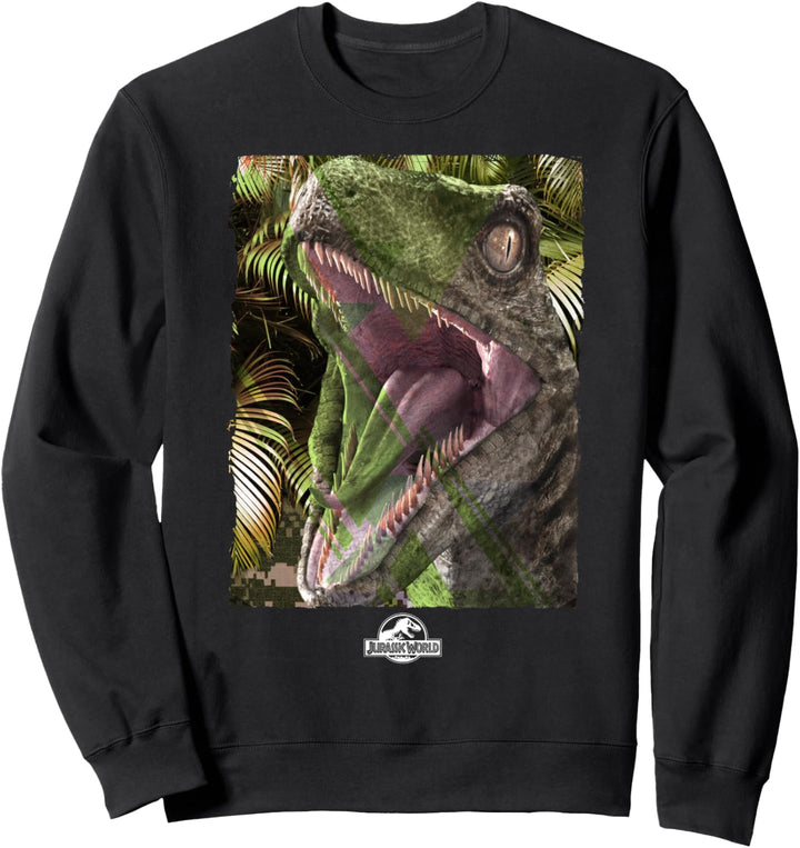 Jurassic World Raptor Poster Sweatshirt