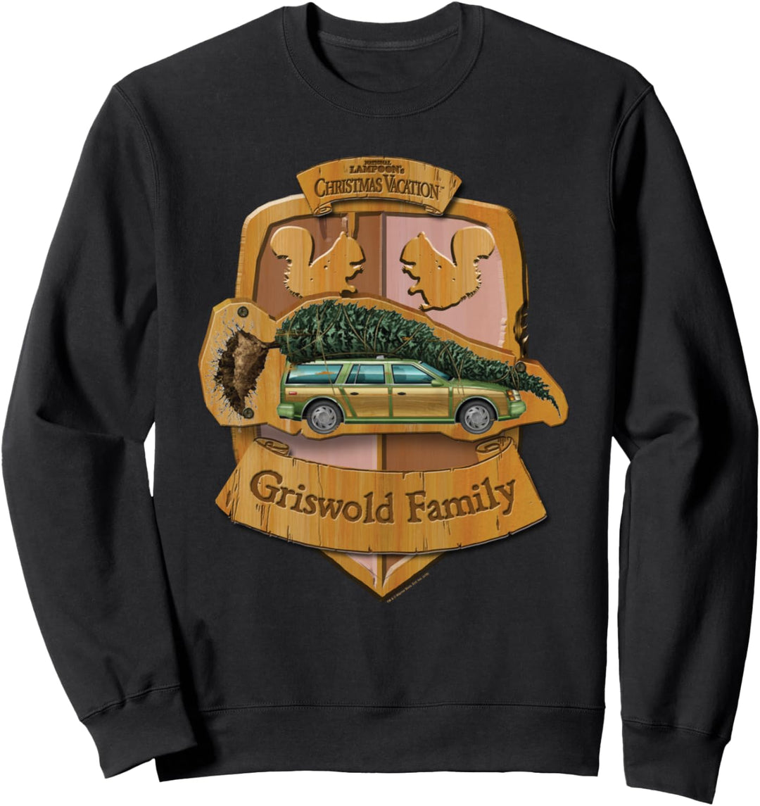 Christmas Vacation Griswold Family Crest Weihnachten Sweatshirt