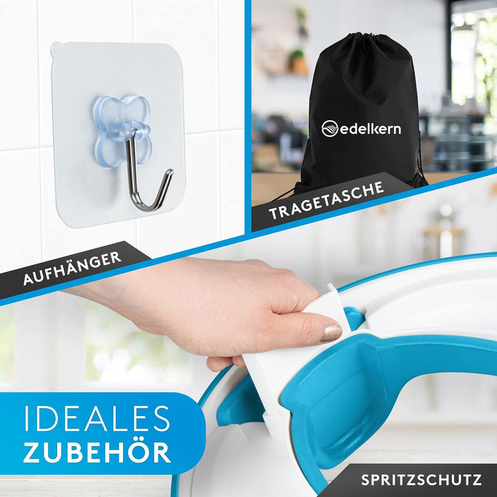 Edelkern Toilettensitz Kinder - Ergonomischer WC Sitz Kinder [bis 50kg] - Universeller Toilettenaufs