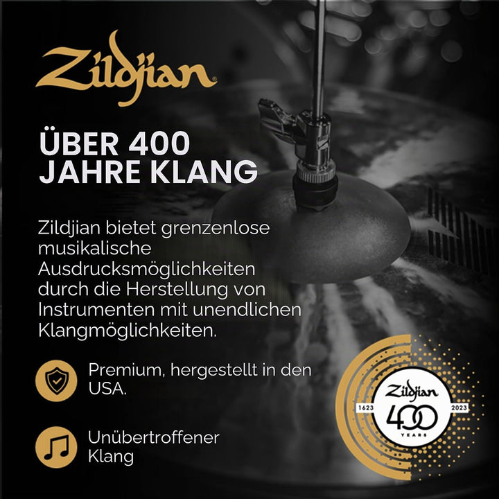 Zildjian A Custom Series Cymbal Box Set - 14" Hi-Hats, 16"/18" Crash, 20" Medium Ride A Custom 4 Pac