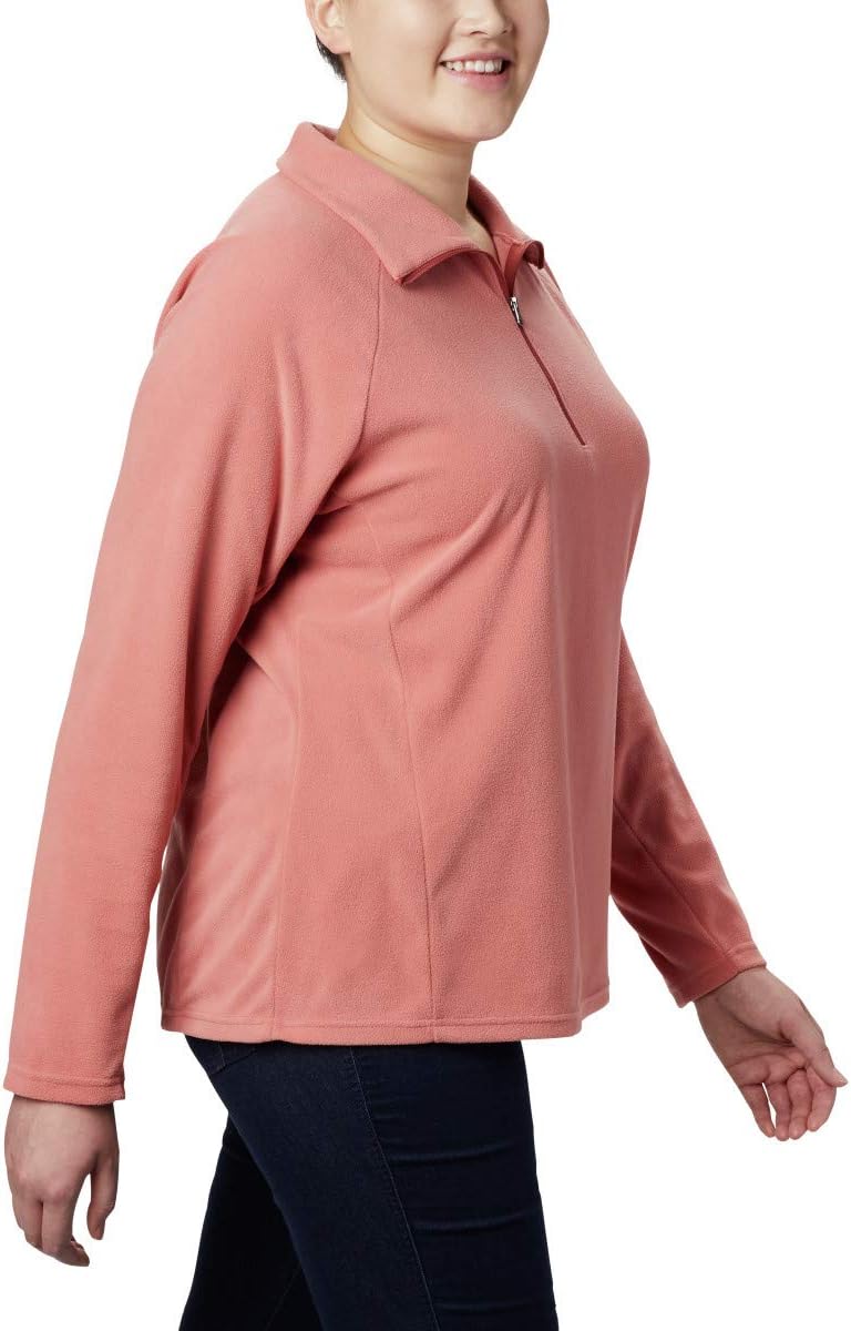 Columbia Damen Glacial Iv 1/2 Zip Fleecejacke Dark Coral XS, Dark Coral XS