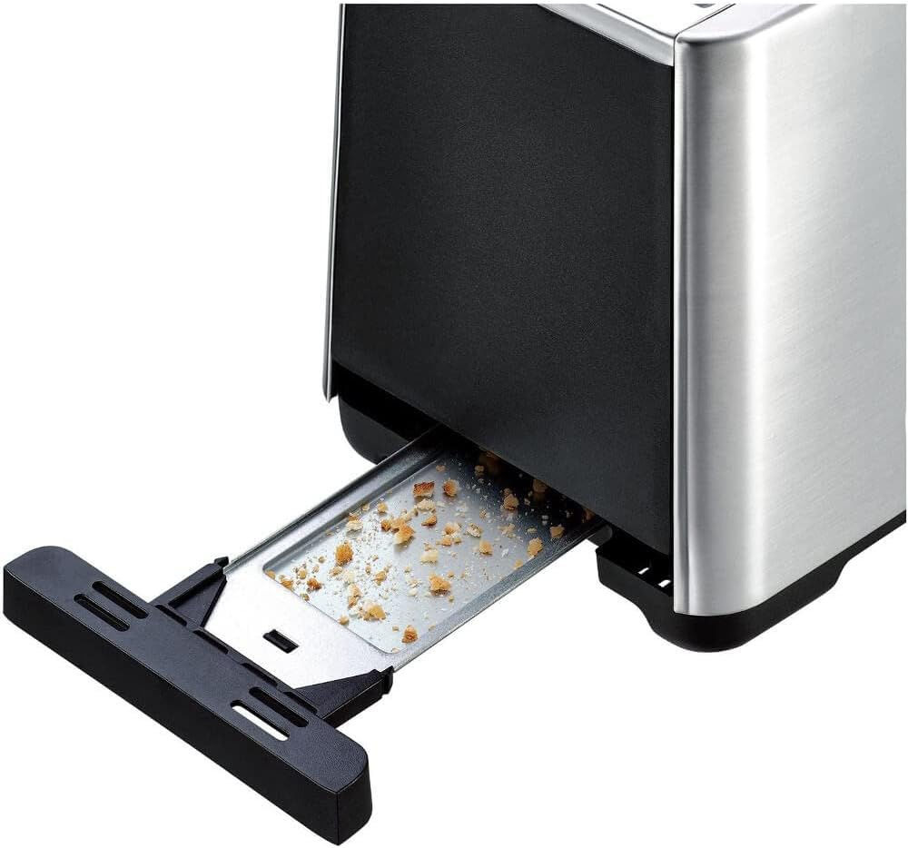 Tefal Equinox TT420D30 Toaster, 900 W, 2 Brotscheiben, Silber