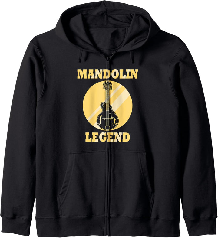Musiker Lustiger Spruch Volksmusik Mandoline Kapuzenjacke