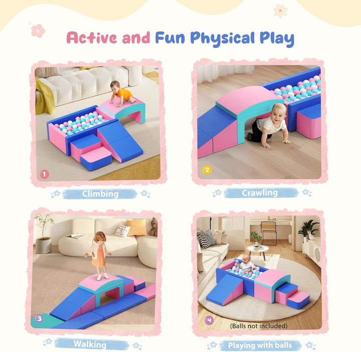 Kinder Schaumstoffbausteine, grosse Schaumstoffbausteine, Indoor-Kletterblöcke, Kinderklettergerüste