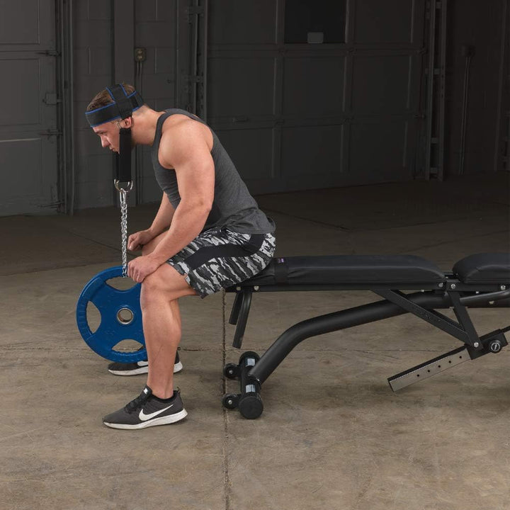 Body-Solid MA-307 Nackentrainer für Kraftstationen, Kabelzug, Seilzug