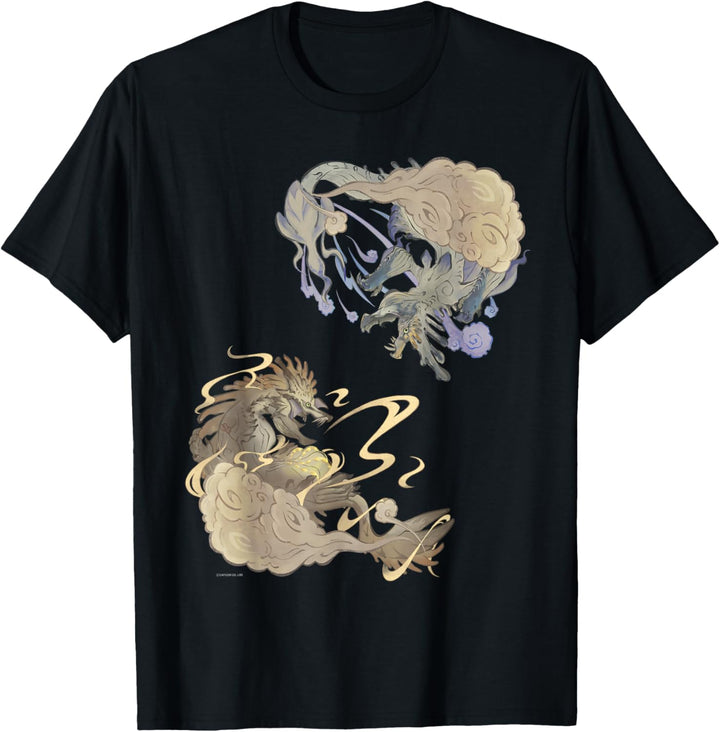 MH RISE Thunder Serpent Narwa&amp;Wind Serpent Ibushi T-Shirt