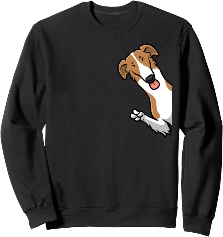 Barsoi Hund Russischer Windhund Sweatshirt