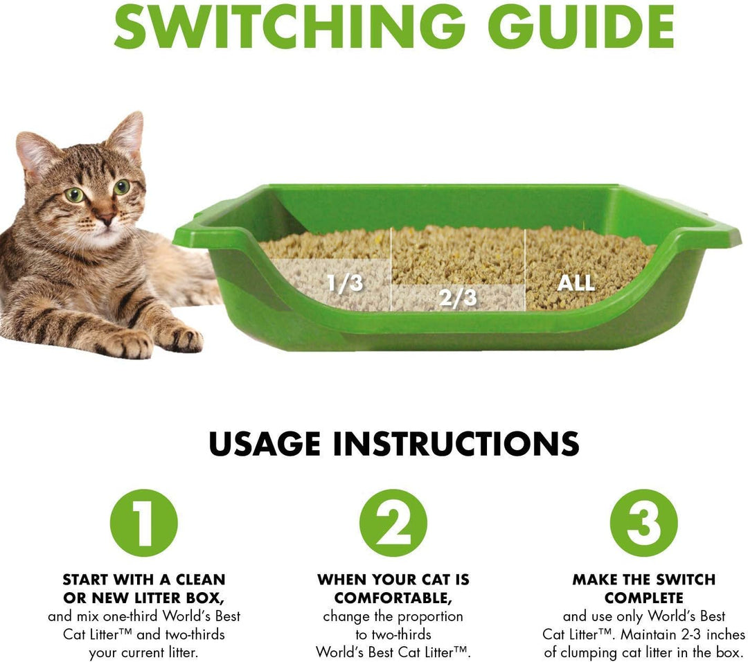 World's Best Cat Litter, klumpend, biologisch abbaubar, Original 12,7 kg